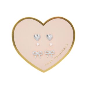 Bella Mix & Match Earrings, Silver